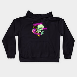 Obsessive Coffee Disorder Kids Hoodie